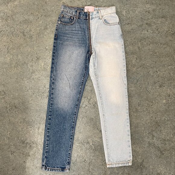 REVICE Yin Yang Crops/Tokyo Wash Denim Jeans | Size 24 | Lightly Worn - Picture 3 of 11